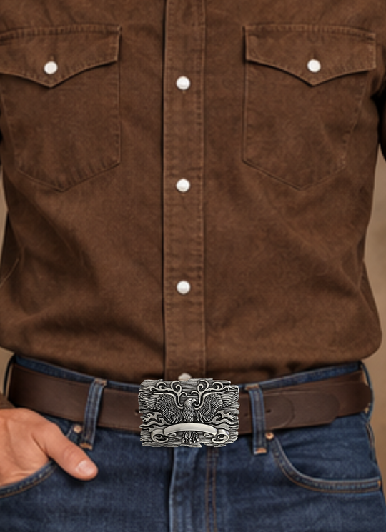 The "Phoenix" Belt Buckle