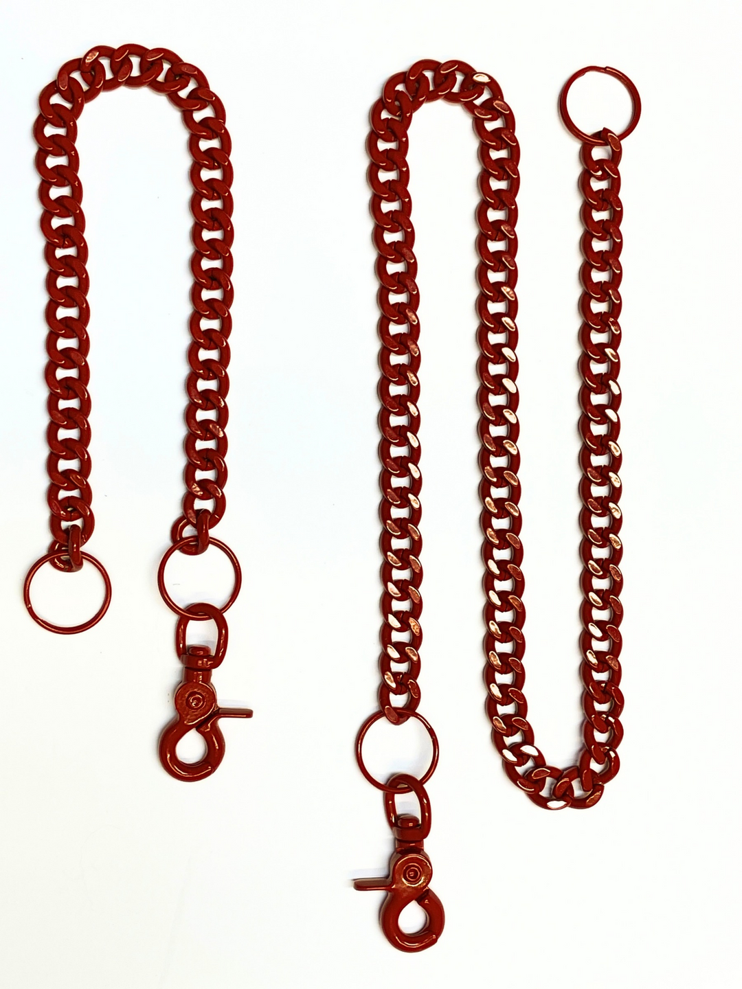 Powder Coated _Wallet Chain Red_30