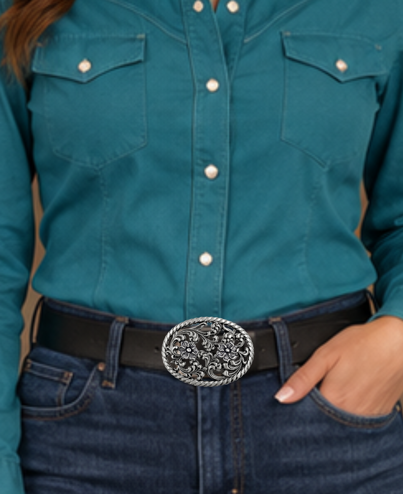 "Prairie Days" Belt Buckle