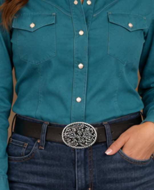 "Prairie Days" Belt Buckle