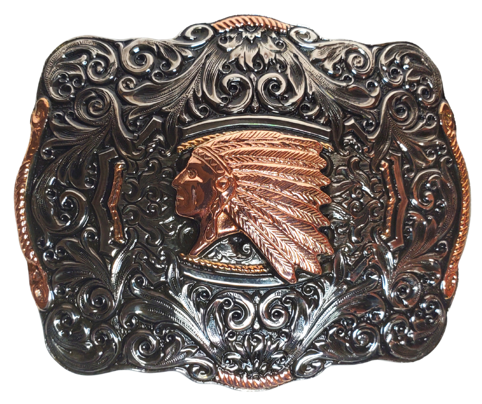 The "Red Cloud" Buckle