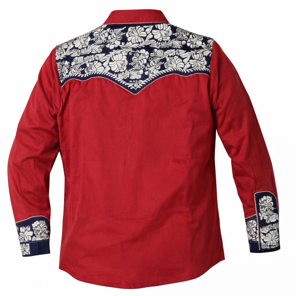 Western shirts with Embroidered Western Tooled stitching never go out of style! Inspired by classic cowboy movies, these timeless designs are favorites of today’s country stars and rock icons alike. Pair them with your favorite ripped jeans for a casual vibe or dress them up with sharp jeans for a night out. Just arrived at our Smyrna, TN shop, just a stone’s throw from Music Row in downtown Nashville!
