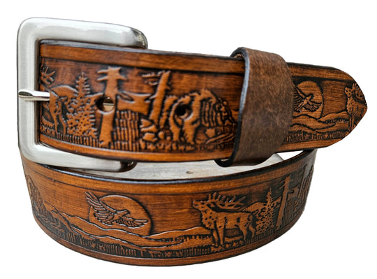 Rockies Leather Belt 