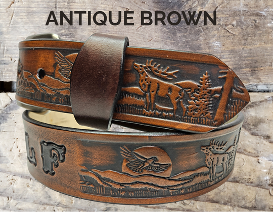 Rockies Leather Belt