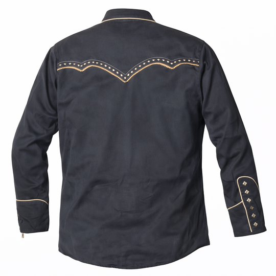 Western shirts with Embroidered Western Tooled stitching never go out of style! Inspired by classic cowboy movies, these timeless designs are favorites of today’s country stars and rock icons alike. Pair them with your favorite ripped jeans for a casual vibe or dress them up with sharp jeans for a night out. Just arrived at our Smyrna, TN shop, just a stone’s throw from Music Row in downtown Nashville!