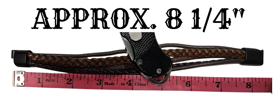 Artisanal Turkish braided Leather Bracelets Designed for Comfort and Tailored for a regular fit, these bracelets offer a comfortable wear experience for any wrist size. Whether worn solo or layered with other accessories these are suitable for both men and women. New to our shop in Smyrna, TN.&amp;nbsp;

Fit&
