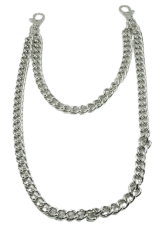Feel like a Rock Star this weekend when you add this Chain to your ripped jeans and your best shirt! Add it to your existing chain on your wallet to really Rock out like Jason Aldean! This is more of a decorative chain as a addition to what you may already have. Ride down and get yours in our shop just outside Nashville in Smyrna, TN.