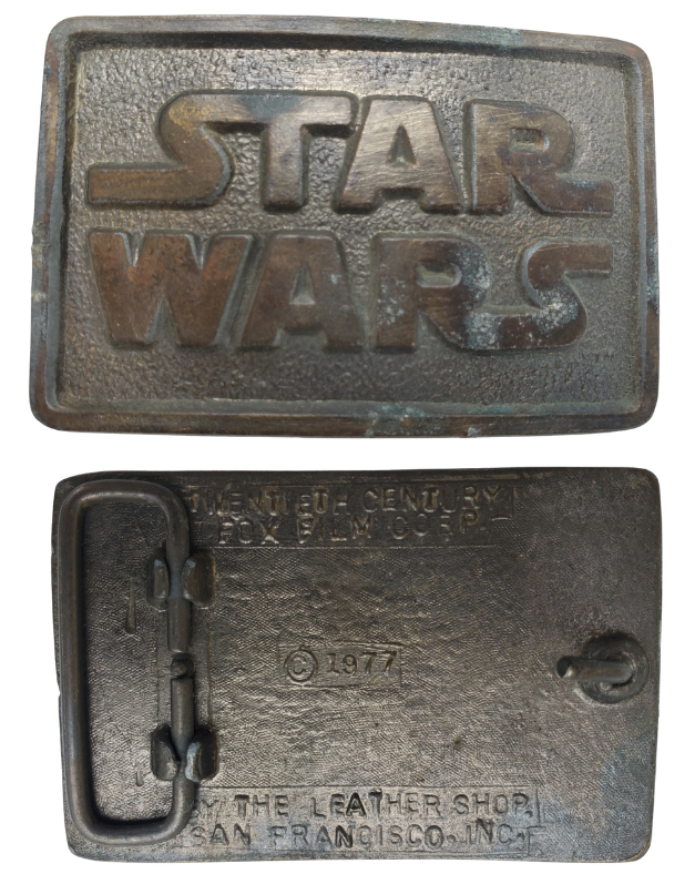 Vintage star war belt buckle