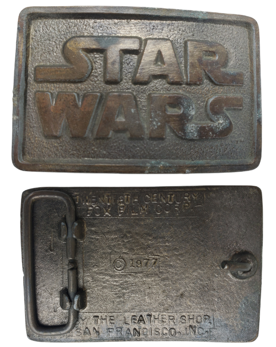 Vintage star war belt buckle
