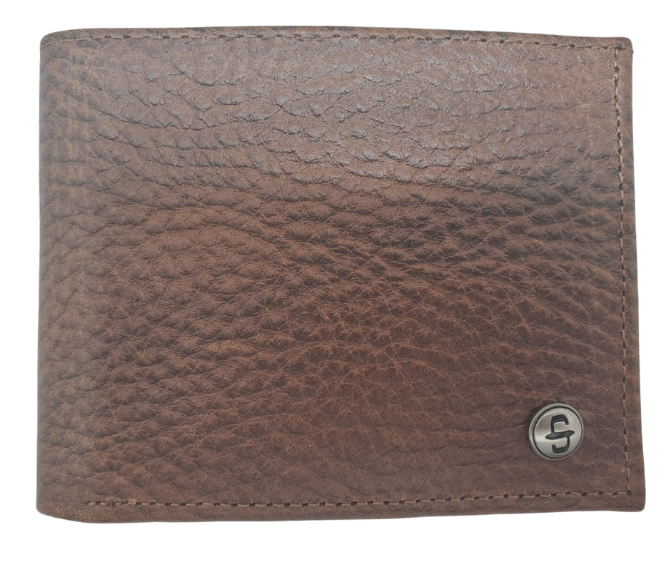 Stetson Bison Bi-Fold Wallet
