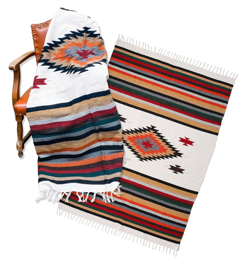 Oaxaca Blankets are rich earth tone colors and classic geometric patterns making these blankets a worldwide favorite. The perfect Southwest Home accent and now available in our Smyrna, TN shop not far from Franklin.