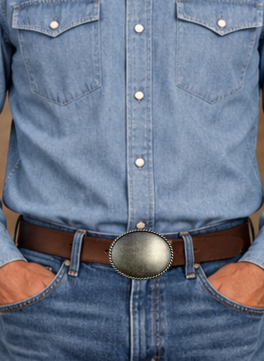The Spherical Belt Buckle is named for it&