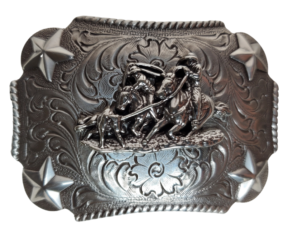 The Team Ropin' and Stars Kid's Belt Buckle CLOSEOUT!!