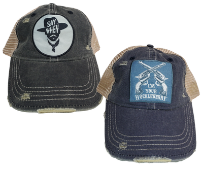 These Soft Distressed caps are for you if you like Tombstone, Doc Holliday, Wyatt Earp you will want this. You know all the great one liners from Doc. Turn on your favorite Wayne or Eastwood movie and your good to go!  Available online and in our retail shop in Smyrna, TN.