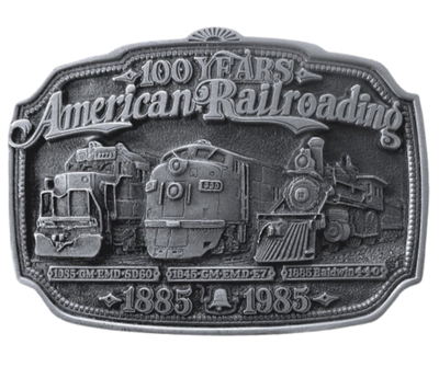 The history of the Locomotive industry has greatly contributed to shaping America as we know it today. For those who are passionate about railroads, this belt buckle is a perfect addition to your collection. Made of high-quality pewter, it is designed to fit on 1 1/2" belts. Measuring 3" wide and 2" tall, you can find it in our shop conveniently located in Smyrna, TN, just outside of Nashville.