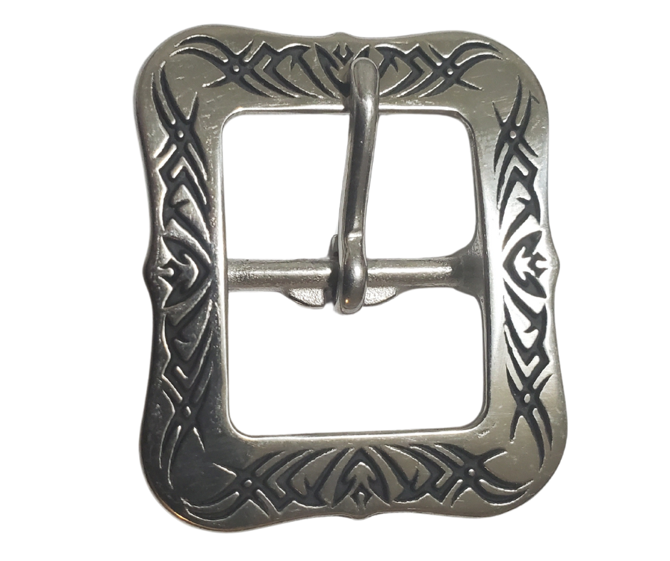小物 2000s Cross Buckle Tribal Belt Tribal Belt Buckle & 1.5 Leather Belt – Double Cross Jewelry