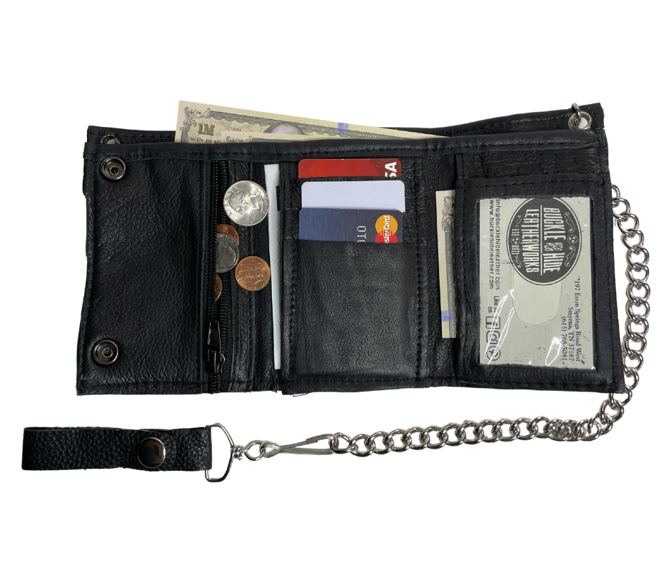 The Independent Trifold Chain Wallet