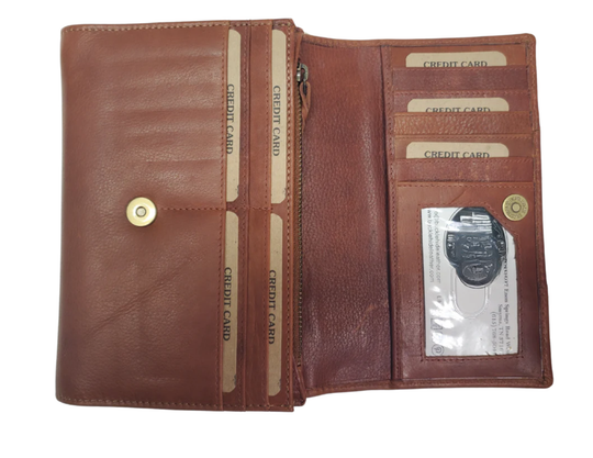 The Tiffany Crossbody Phone wallet is available at our Smyrna, TN shop not far from Nashville. This crossbody phone wallet has 2 accordion pockets, 1 zip pocket,6 additional card slots are placed in front of bag and is covered by flap with a magnetic catch. The inside flap has 5 card pockets and 1 window ID slot. Back of bag has half accordion zip pocket. Crossbody strap is detachable.
Bag size: 7.25” x 5”
4 internal card slots.
Choose from 4 colors