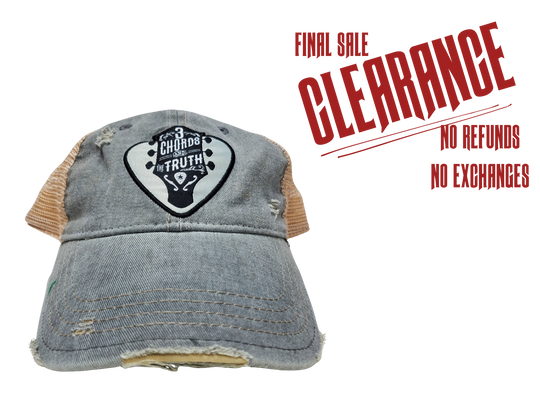 Three Chords and Truth Cap CLOSEOUT!
