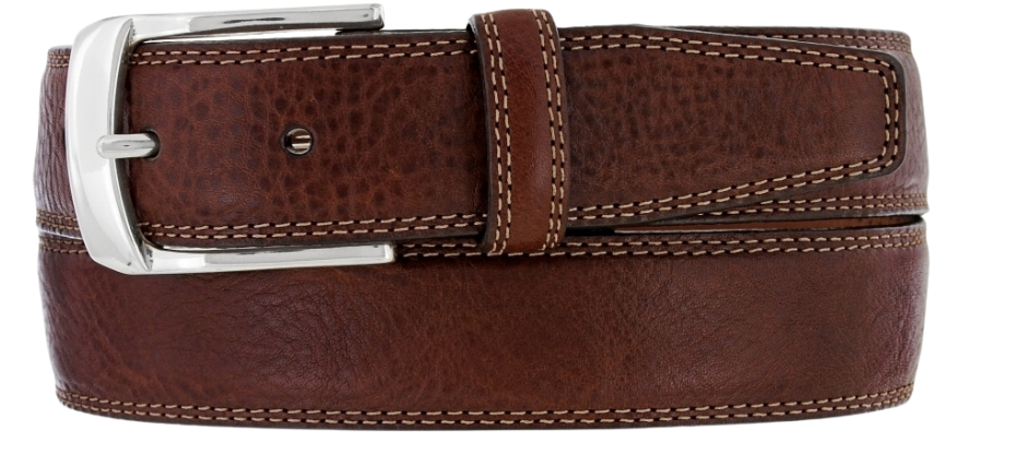 Ventura Classic Leather Dress Belt by Brighton CLOSEOUT! ONLY BROWN LE Buckle and Hide Leather Ventura Classic Leather Dress Belt by Brighton CLOSEOUT! ONLY BROWN LE Buckle and Hide Leather