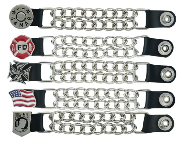 Vest Extender Chains 20 Plus styles – Buckle and Hide Leather LLC