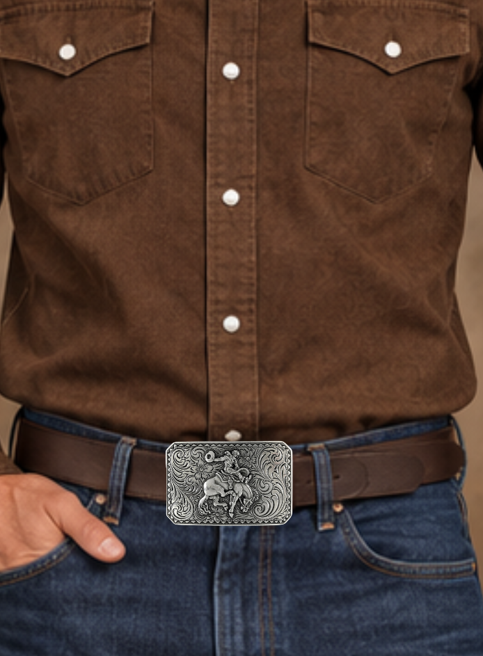 The Virgil is known for being one of the Best Bucking Horses of all time! So we named this Bronc Belt Buckle after him so you can pay homage to the best. It&