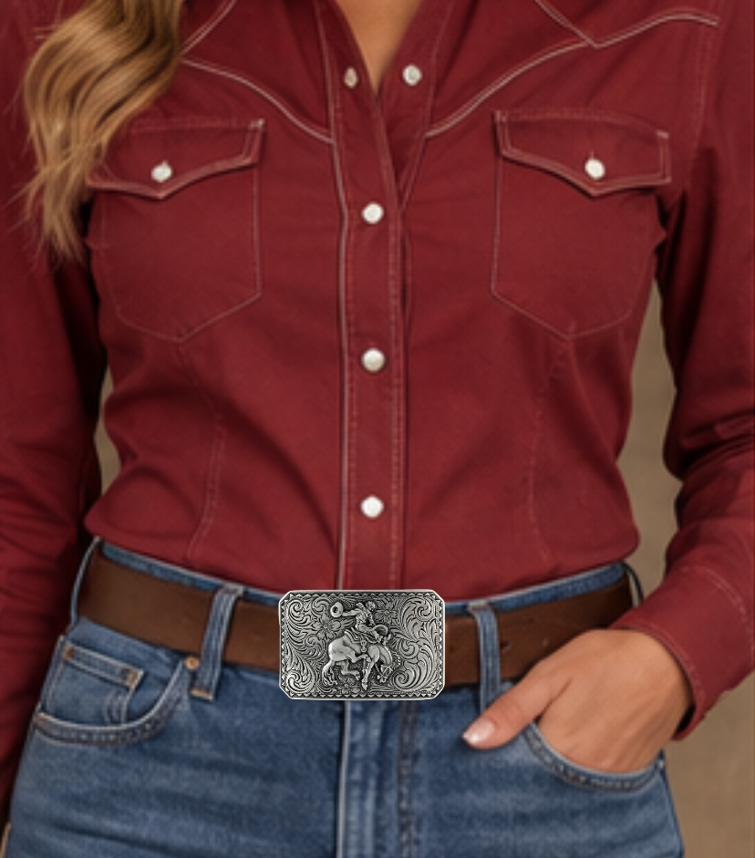 The Virgil is known for being one of the Best Bucking Horses of all time! So we named this Bronc Belt Buckle after him so you can pay homage to the best. It&