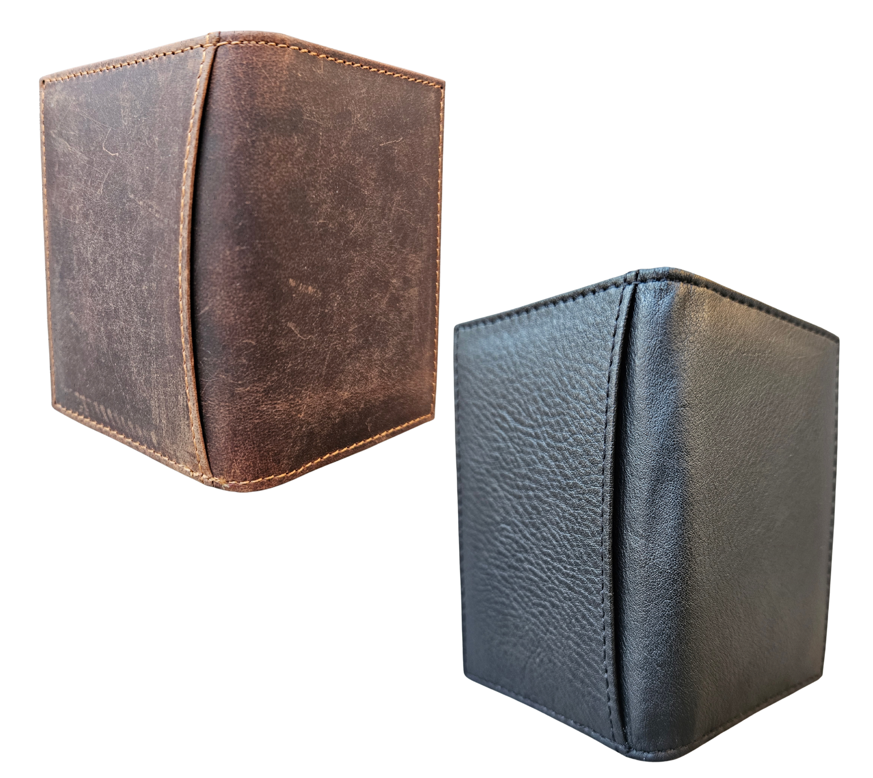 The Winston Front pocket card wallet is great for the minimal attitude but needs to carry a couple extra cards. Inside ID window and three credit card slots, plus an extra slot on outside. RFID blocking lined and Made in India. Approx. Size: 2 3/4’’x 4’’. Available in our Smyrna, TN shop near Sewarts Landing.