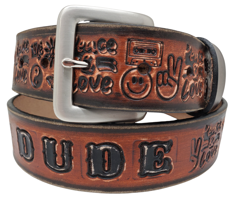 how to put a belt buckle on a belt