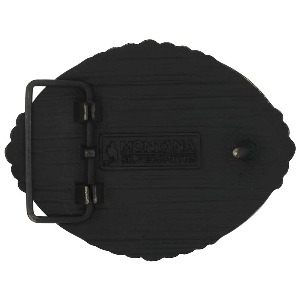The Western Cross Belt Buckle