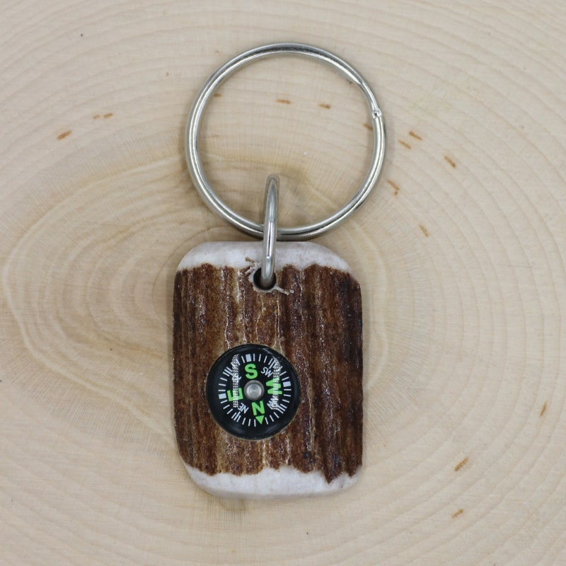 Antler Concho Key Fobs Made in U.S.A.