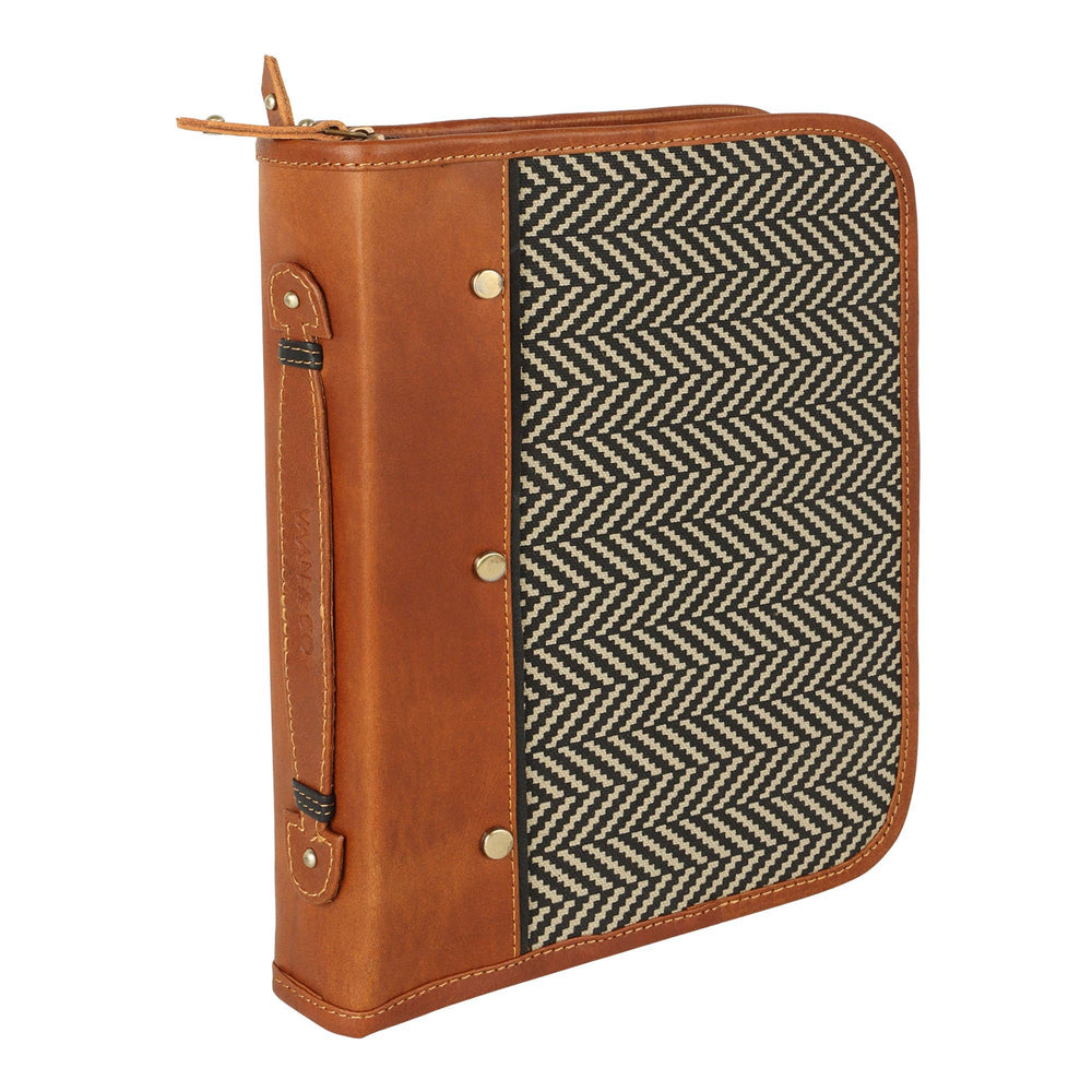 Bible Cover Herringbone Medium