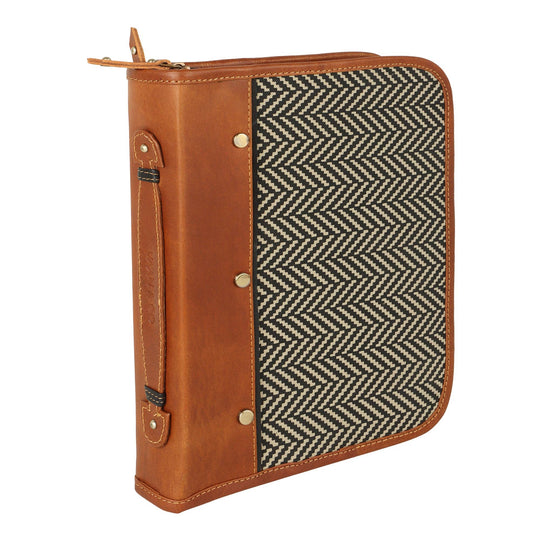 Bible Cover Herringbone Medium