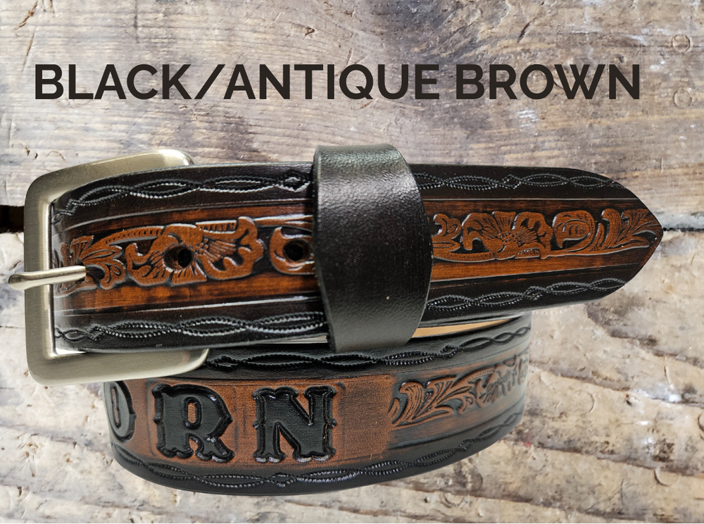 The Bandit Leather Belt