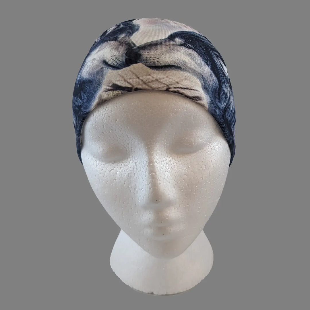 Wolves Head Wrap &amp; Tie Back CLOSEOUT!