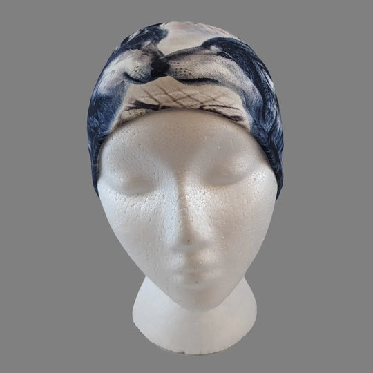 Wolves Head Wrap &amp; Tie Back CLOSEOUT!