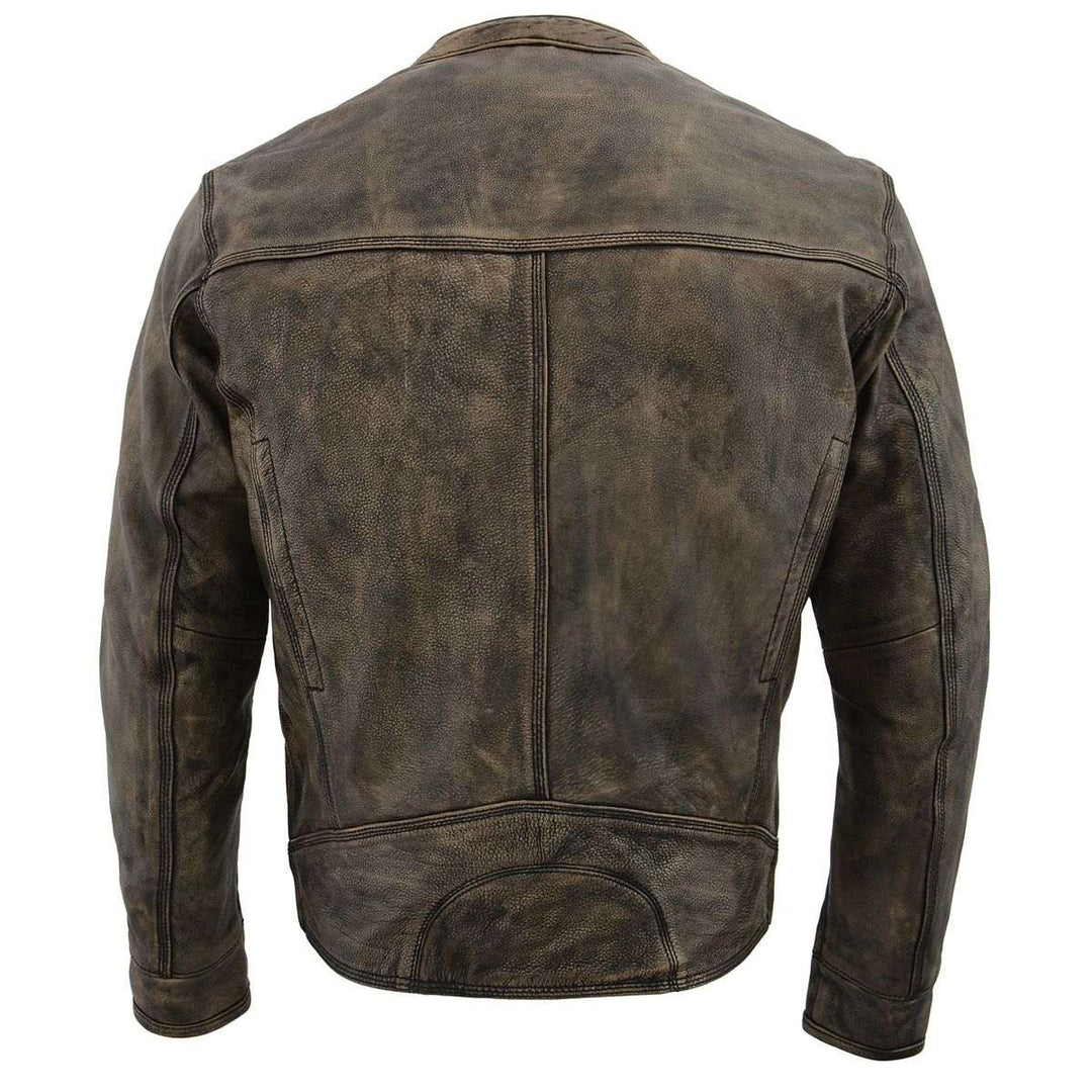 The" Phoenix" is our Classic Brown leather motorcycle jacket has everything you need for riding, including a cool style. Available in sizes small through 5x, it can be purchased at our shop in Smyrna, TN, near Nashville. With multiple zippered pockets and vents, a zip out liner, and a tab collar and zippered front, it also has snaps and zippers at the wrists. Don't forget to check out our matching gloves to complete your look