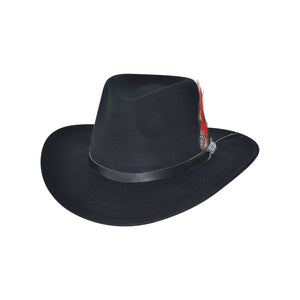 100% Australian wool  UPF 50 Rating  4 1/4" Crown, 2 3/4" Brim Crushable wool Choose Black, Dark brown, Gunmetal, Olive Sizes S-XL available in our retail shop in Smyrna, TN, just outside of Nashville