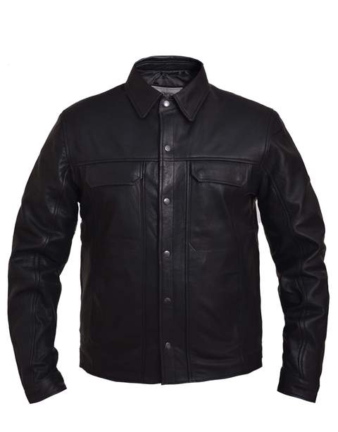 Premium Leather Shirt – Buckle and Hide Leather LLC