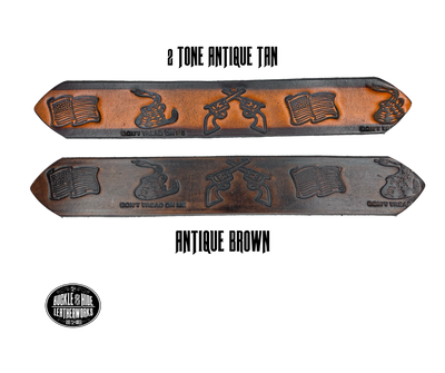 Show off your 2A pride with The 2A 1791 Leather Belt! Handcrafted from thick, veg-tan cowhide at our workshop in the heart of Nashville, this belt is sure to leave a lasting impression. And with an adjustable 1 1/2" width, a quick and easy buckle change-out is never out of the question! Support your 2A– with a name to boot.