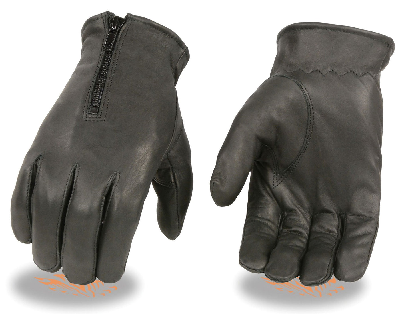 Leather Zipped Gloves*Premium Cowhide Leather Thermal Lining Zippered Wrist Closure XS - 3X Unisex sizing Available in our retail shop in Smyrna, TN, just outside of Nashville
