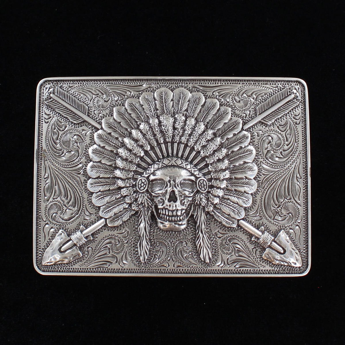 Indian chief belt buckle shop
