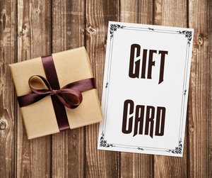 Buckle and Hide Leather gift card, gift idea, Smyrna Tennessee leather gift card, may use online or in store