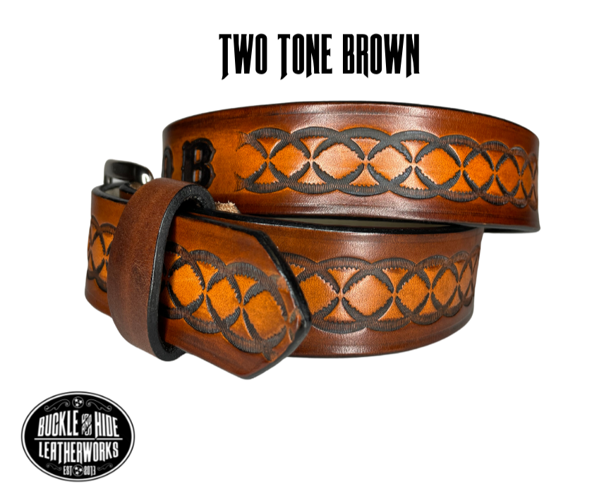 "The Gallatin" Leather Belt