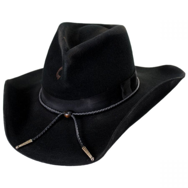Charlie 1 Horse Black Desperado Western Hat – Buckle and Hide Leather