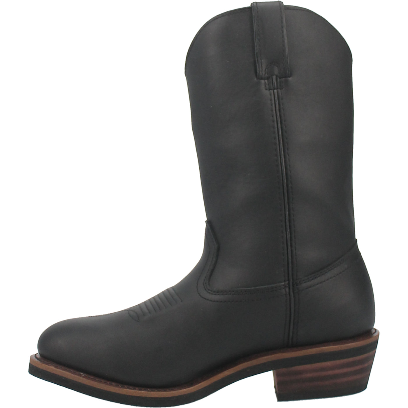 The Albuquerque in Black is popular for work or casual wear. Constructed with waterproof leather that’s lightly distressed. Also comes with a waterproof membrane bootie, Cambelle II Moisture-Wicking fabric lining, removable anti-microbial insole, and Mini-Lug Traction outsole for traction without too much tread.  Style: DP69680