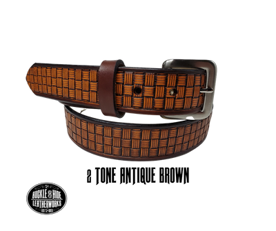 "The Franklin" Casual Leather Belt
