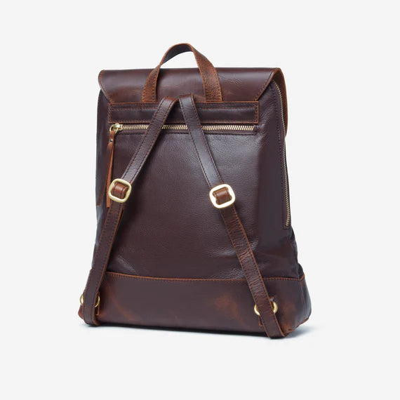 Felica Leather Backpack