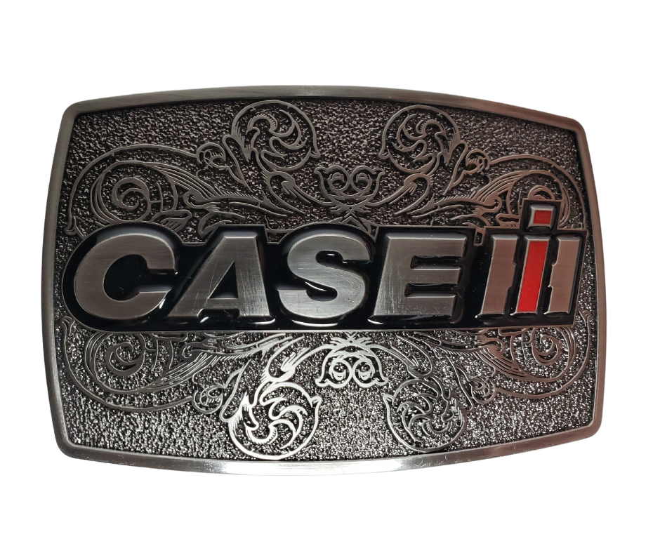 International Harvester Case Belt Buckle – Buckle and Hide Leather