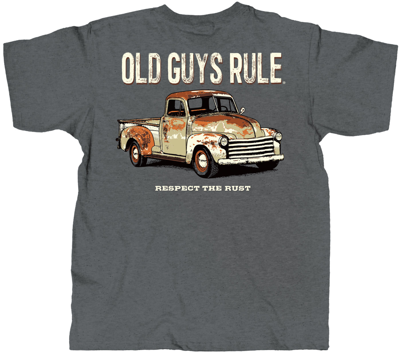 Nuthin' is more cool than a Old Guys Rule Rusty ol Truck T shirt. Our unique T-shirt design is NOT for the man who has given up on life. On the contrary, it’s the man that keeps looking better and better with age and challenges everything that life’s throwing at him! Available online and in our retail shop in Smyrna, TN.